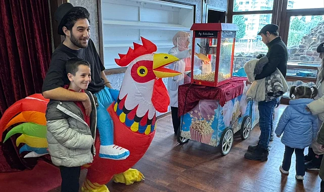 Kocaeli Gölcük'te çocuklar doyasıya eğlendi