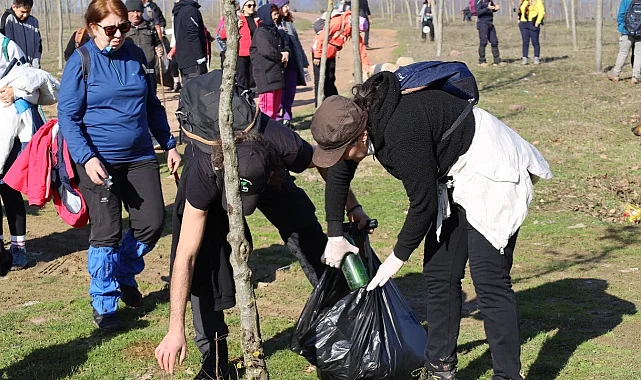 Kocaeli'de yürüyüş Üçgaziler'in eşsiz doğasında devam etti
