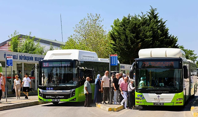 Kocaeli'nin otobüsleri 51 milyon yolcu taşıdı