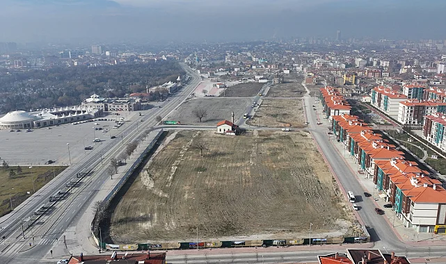 Konya'nın kalbinde yükselen tarihi projeye yakın mercek
