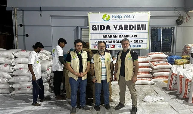 Mardinli gazetecilerden Bangladeş'te insani yardım çalışması