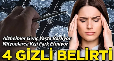 Milyonlarca Kişi Fark Etmiyor: Alzheimer'ın Genç Yaşta Başlayan 4 Gizli Belirtisi! 