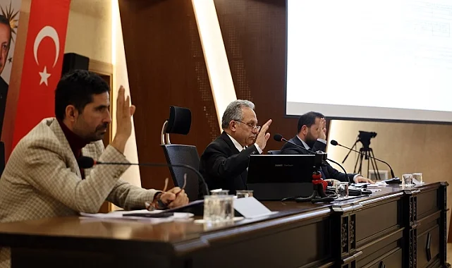 Mustafa Yalçın'dan Kayseri Talaslı meclis üyelerine sunum
