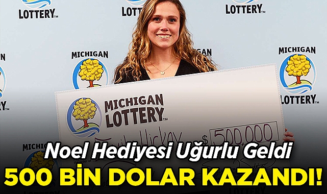 Noel Hediyesi Uğurlu Geldi: 500 Bin Dolar Kazandı!
