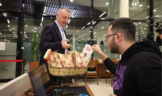 Öğrenciler yeni yıla kütüphanede 'merhaba' dedi