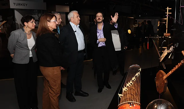 Okay Temiz'in enstrümanları Nilüfer MEM'de