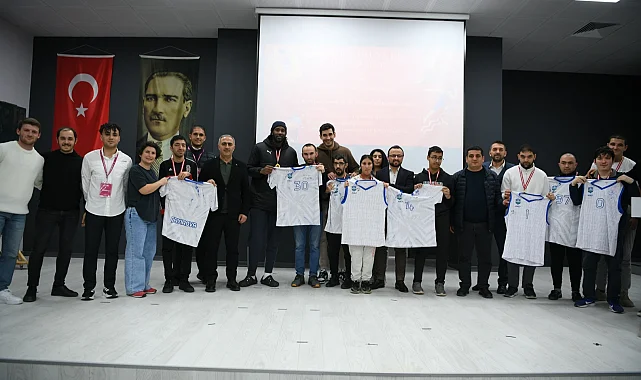 Özel bireyler, Çayırova'nın dev adamlarıyla spor yaptı