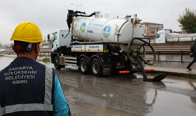 SASKİ 24 saat esasıyla sahada