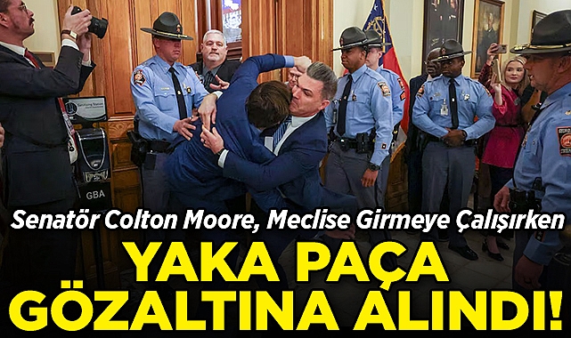 Senatör Colton Moore, Meclise Zorla Girmeye Çalışırken Gözaltına Alındı!