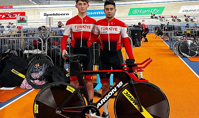 Torku Şekersporlu bisikletçiler Avrupa pistinde