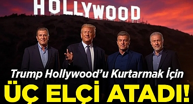 Trump, Hollywood'u Kurtarmak İçin 3 Özel Elçi Atadı!