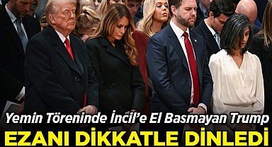 Yemin Töreninde İncil'e El Basmayan Trump, Ezanı Dikkatle Dinledi!