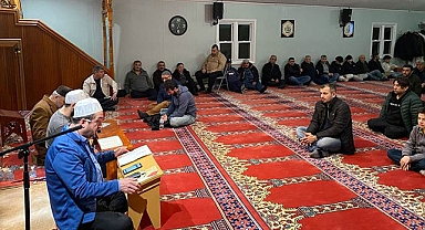 Berat Kandili, Tamca Yunus Emre Camii'nde idrak edildi
