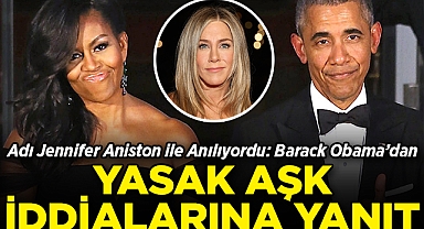 Adı Jennifer Aniston ile Anılıyordu: Barack Obama'dan Yasak Aşk İddialarına Yanıt!