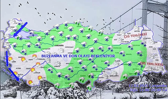 Bugün öğleden sonraya dikkat! Meteroloji'den 'kuvvetli' uyarılar geldi