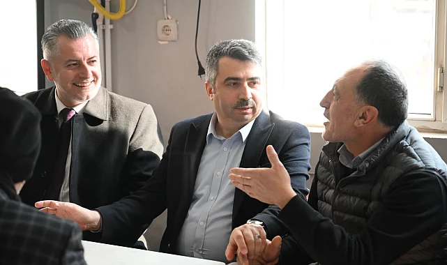 Bursa Yıldırım'da Başkan Yılmaz talepleri dinliyor