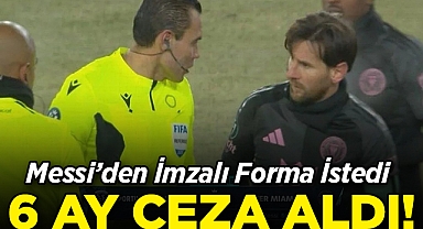 Messi’den İmzalı Forma İstedi: 6 Ay Ceza Aldı!