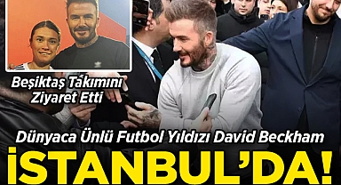 David Beckham ve Oğlu Romeo İstanbul'da!