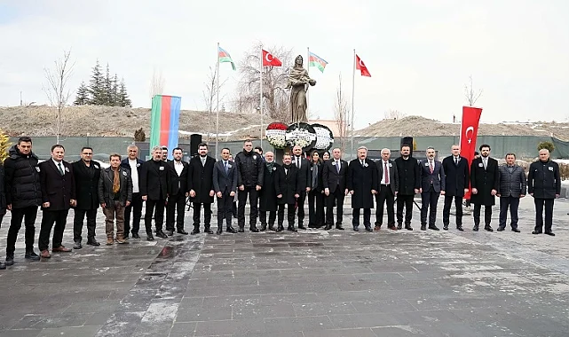 Hocalı şehitlerine Kayseri Talas'ta anma