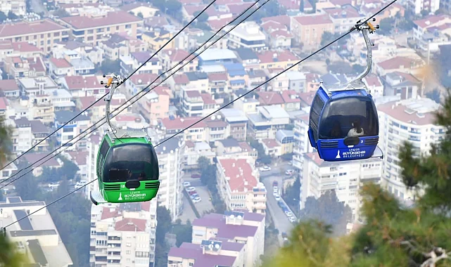 İzmir Balçova'daki Teleferik Tesisleri'nde bakım çalışmaları başlıyor