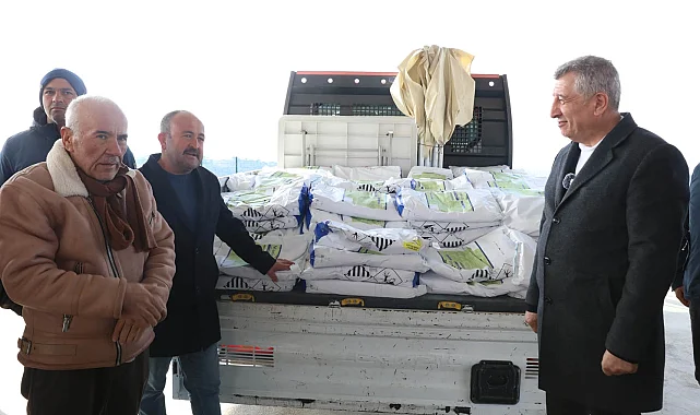 İzmir Güzelbahçe'den çiftçilere can suyu