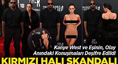 Kanye West ve Bianca Censori'nin, Kırmızı Halı Anındaki Konuşmaları Deşifre Edildi!