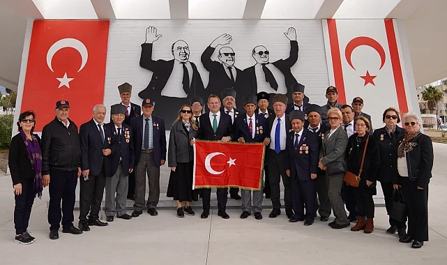 Kıbrıs Barış Harekatı'na katılan gaziler 51 yıl sonra Yavru Vatan'da!