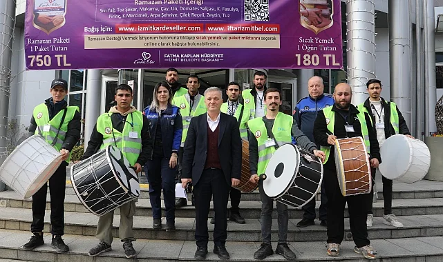 Kocaeli İzmit'in Ramazan davulcuları belli oldu
