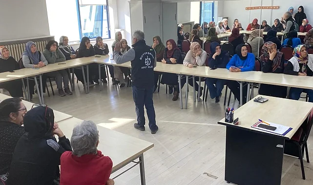 Kocaeli'de afet bilinci eğitimi veriliyor