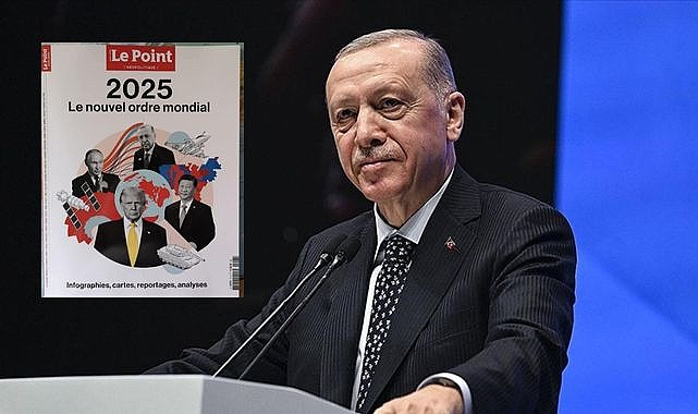 Le Point'ten dikkat çeken kapak! 'Yeni dünya düzeni'nde Erdoğan da var