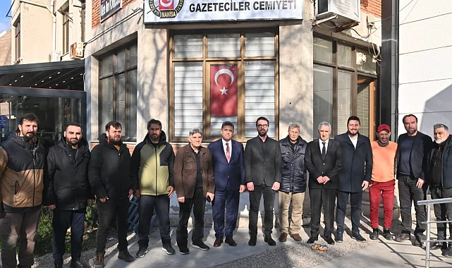 Manisa Büyükşehir'den Gazeteciler Cemiyeti'ne ziyaret