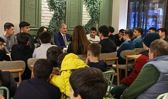 Sakarya'da Başkan Alemdar gençlerle buluştu!