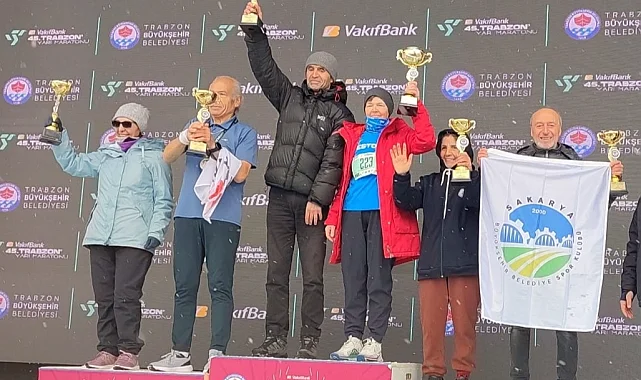 Sakaryalı sporcular Trabzon'dan dereceyle döndü