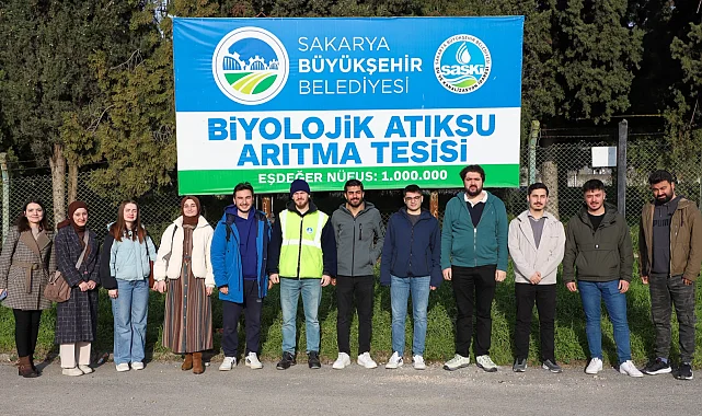SASKİ arıtma tesisleri'ne Tıp Fakültesi'nden ziyaret