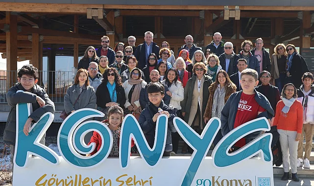 Yabancı Büyükelçiler ve eşleri Konya'ya hayran kaldı