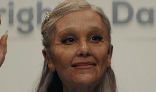 A-lister looks unrecognizable as grandma in new video
