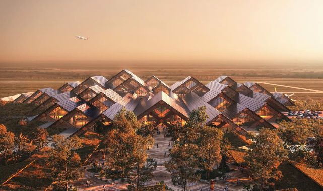 'World's happiest country' is to open huge international airport