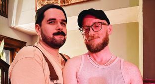 Artist couple found dead in their home as mysterious man is arrested
