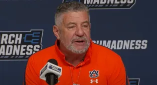 Auburn coach makes emotional Gaza hostage plea after March Madness win