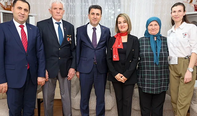 Bilecik Valisi Aygöl'den Kıbrıs Gazisi Bilal Özkan'a ziyaret