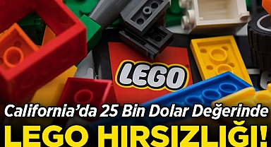 California'da 25 Bin Dolar Değerinde Lego Hırsızlığı!