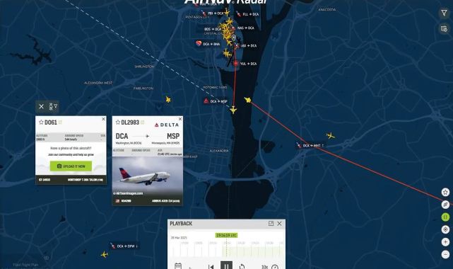 Delta flight has near miss with jet at Reagan National Airport