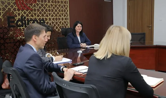 Edirne Belediyesi AB heyetini ağırladı