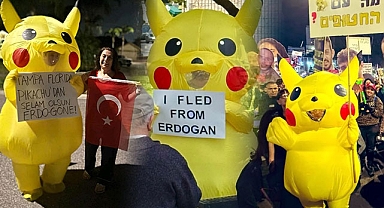 Eylemlerin Pikachu'su ABD'de de görüldü! Protestonun yeni sembolü oldu