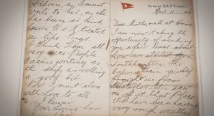 Fateful words of Titanic teen revealed in letter written on liner
