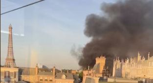 Fire at Disney's Epcot park in Florida sends crowds fleeing