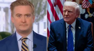 Fox's Peter Doocy makes a dig at leaked war plans in group chat