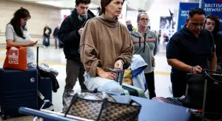 Furious Americans rip apart Heathrow as they're trapped overseas
