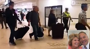 Grim moment American couple's break to Cancun ended in disaster