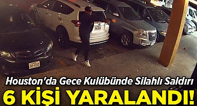 Houston'da Gece Kulübünde Silahlı Saldırı: 6 Kişi Yaralandı!